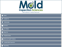 Tablet Screenshot of cincinnati-mold-inspection.com
